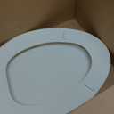 Centoco Elongated Plastic Toilet Seat, Fits Kohler/American Standard/TOTO, Standard Economy Model, Made in the USA, DSAMAZ16-106, Bone