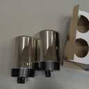 Brita Replacement Water Filter for Faucet Mount, Removes 99% of Lead, Sink Filtration System, Chrome, 2 Count