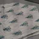 Horaldaily Christmas Tablecloth 60104 Inch Rectangular, Trees Green Boho Washable Table Cover for Party Picnic Dinner Decor