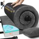 Airpanada Camping Mattress, color Grey, Size 72*24*3 in