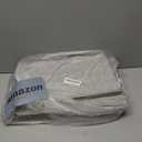 GRANNY SAYS Storage Bins with Lids, Keepsake Memory Box, Storage Basket with Lid, Closet Storage Organizer Bins, Decorative Storage Boxes, Gray, 3-Pack (Medium)