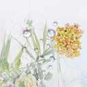 Floral Shower Curtain,Abstract Butterfly Multi Flower Leaves Polyester Fabric Shower Curtain Bathroom Curtain Sets Decor with Hooks 72 X 72 Inches