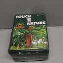 Kingsyard Glass Hummingbird Feeder for Outdoors Wild Bird Feeder with 6 Feeding Ports Hanging for Garden Yard, Red (Ant Moat Included)