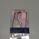 Compatible with Motorola Moto G-5G-2024 Case Pink/Purple | Glitter Bling Sparkly Floating Liquid Cute Phone Cover with Tempered Glass Screen Protector/Ring Holder/Diamond Wrist Strap Lanyard