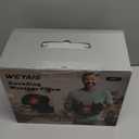 Neck Massager Pillow, Neck and Shoulder Relaxer with Heat, 3 Modes and Strengths, Neck Massager for Pain Relief Deep Tissue, Remote Control, Gift for Women Men Parents Christmas,Black