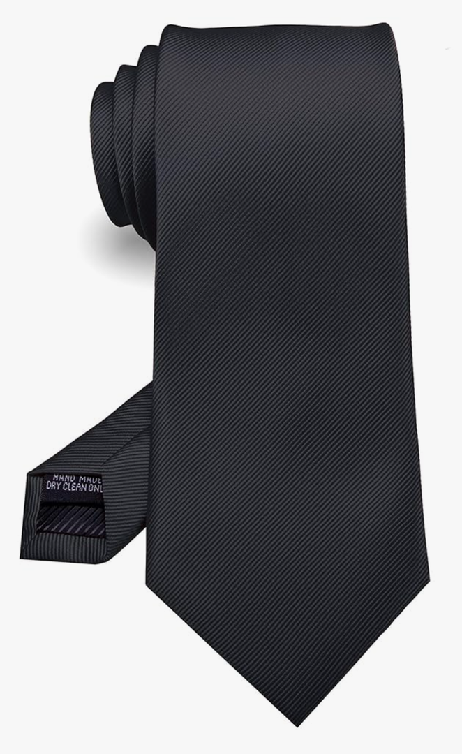 RBOCOTT Solid Color Tie Formal Necktie for Men