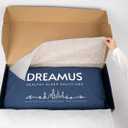 DREAMUS Natural Talalay Latex Pillow King Size High Loft (Firm), 
100% natural talalay latex foam pillow; king size 33 x 16 x 6-7 inches