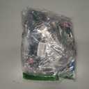 Gleeease 7inch Mens Swim Trunks: with Mesh Liner Pockets Drawstring Quick Dry Stretch Lined Funny Beach Swimming Pool Surf (Medium, Flamingo Black)