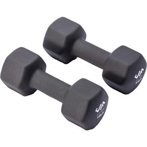 JFIT Dumbbell Pairs or Sets Neoprene & Vinyl Coated Hand Weights for Home Gym, Strength Training, Aerobics, Cardio Exercise and Fitness