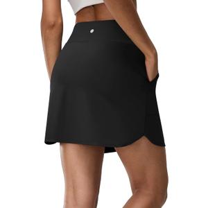 Women's Tummy Control Modest Swim Skirts Beach Takini Bottoms High Waisted Swimwear Swimsuits 2025 (Black, M)