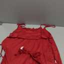 DITSONEO Plus Size Lace Babydoll Lingerie for Women Sexy Sheer Nightgown with Side Slit Adjustable Straps Soft Mesh Nightwear (3X-Large, Wine Red)