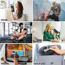 Silicon Collapsible Water Bottles with Straw-600ml Portable BPA Free