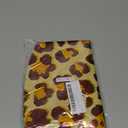 8pcs 4D Leopard Print Aluminum Foil Balloons Set Cheetah Gold Ribbon Wild One Jungle Animal Decorations for Safari Theme Wild One Cheetah Zoo Theme Leo Birthday Party Supplies