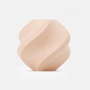 Bamboo Original PLA Lite Refill Filament 1.75mm Easy Printing, Eco Friendly with RFID for Bambu Lab X1, X1C, P1S, P1P, A1, A1 MINI AMS 1KG (2.2lbs) Exclude Spool +/ - 0.03mm (Matte Beige 16700)