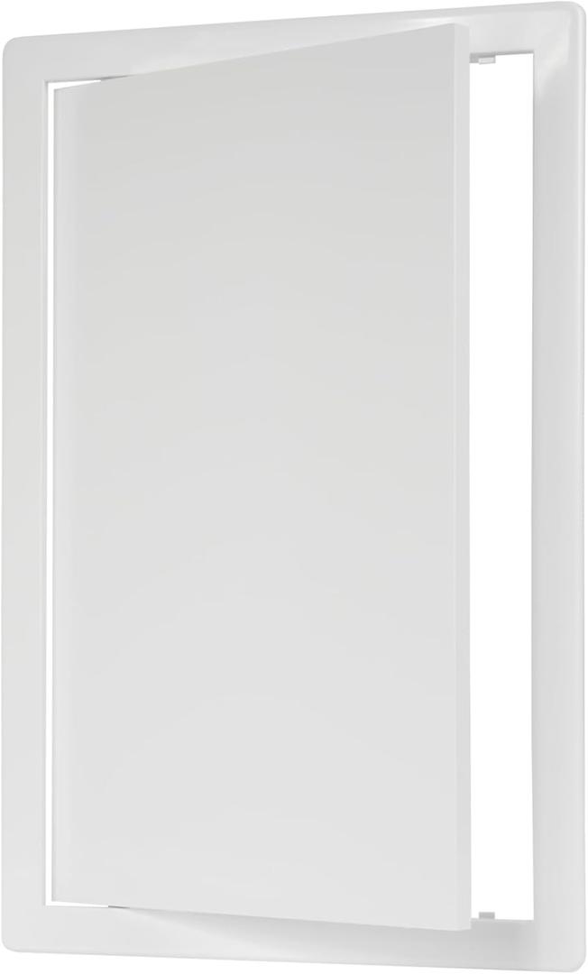 10 x 16 White Plastic Access Panel. Service Shaft Door Panel. Plumbing, Electricity, Heating, Alarm Wall Access, count of 3