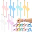 12 Pcs Silicone Memo Wristbands Nurse Wearable Notepad Wristbands in Watch Shape Reminder Bracelet to Do List Erasable Notepad Gift for Nurse Week Veterinarian Nursing Essentials