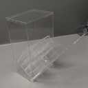 FixtureDisplays® 4"w x 9"h x 5"d Gravity Dispenser, Acrylic Plaxiglass Candy Bin Compartment