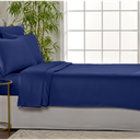 Pure Bamboo California King Sheets, Genuine 100% Organic Viscose Derived from Bamboo Bed Sheet Set, Soft & Cooling, Double Stitching, 2 Year Quality Promise (California King, Cobalt Blue