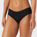 Amazon Essentials Women's Microfiber Underwear (Hipster & Thong) Pack of 6 (5X, Hipster, Black/Rich Hazel)