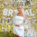 The Bridal Diaries Silver Balloons Banner Princess Diaries Bachelorette Party Decorations Bride To Be Balloons Bridal Shower Decor Wedding Engagement Party Photo Props