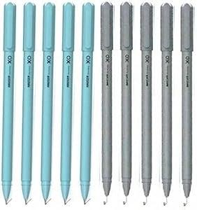 Hauser xo ball pen packof 10 (5 blue and 5 black)
