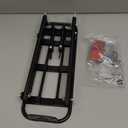 Bike Rear Rack Aluminum: Fits Most 26-29" No Disc Brake & Some Disc Brake Bikes (See The Image Gallery to Check Compatibility), 60lbs Capacity Bike Cargo Rack, Assembly