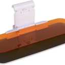 runmade 2Pcs Car Sun Visor Day and Night Shade Windshield Anti-Glare Blocker HD Driving Visor Glare Sun Shield Tinted Extension