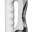 OTBK Heated Muscle Scraping Tool  Portable Muscle Relaxation Therapy Device. Features Three Modes: Vibration, Heat Therapy, and Microcurrent. (Electric Fascia Cutter-White)