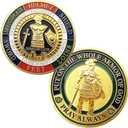 Armor of God Challenge Coin,Prayer Coin Collector's Medallion