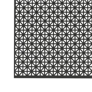 M-D Building Products 56006 12 in. x 24 in. x .020 in. Black Aluminum Sheet Union Jack
