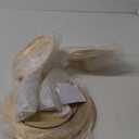 2 Pcs Gold Metal Mirror Cake Stand Set with Crystal Pendants - 11.8"W Elegant Dessert Table Display for Weddings, Birthday Parties, Baby Showers, Events - Sturdy Crystal Bling Cupcake Stands for Pastries, Sweets, Decorations