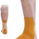 AFO Foot Drop Brace Ankle Foot Orthosis Medical Afo Walking with Shoes for Stroke Hemiplegia Men & Women Left/Right Foot (Medium-Right)