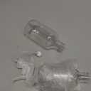 2 Pack 360 Spray Bottles, 10 oz Plastic Small Containers with Adjustable Spray Nozzles, Spray Bottles for Hair, Cleaning Solutions, BBQ and Plants Clear