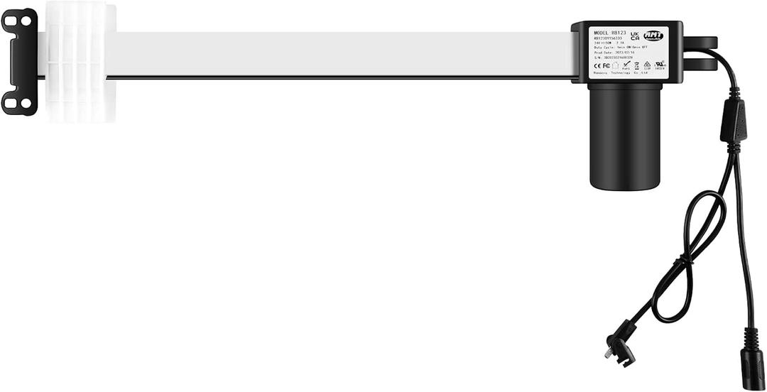 RMT Linear Actuator Model R8123 R812301156333 Power Recliner Lift Chairs Motor Replacement Parts, Length: 13.11 inches, Height: 6.14 inches