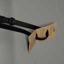 Wild One Dog Collar, Easy-Clean, All Weather Flex-Poly Strap with Metal, Durable, Dirt and Odor Resistant (Black, M)