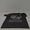 Fun Cute Adoption Animal Rescue Dog T-Shirt (Small, Black)