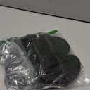 INMINPIN Boys Girls Double Buckle Slide Sandals Comfort Beach Pool Shower Slippers Adjustable Indoor Outdoor Little Kid/Big Kid (Black)