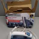 BLACK+DECKER Easy Steam Compact Iron for Clothes, Automatic Shutoff, Nonstick Plate, Light Weight, 1200 Watts (Standard)