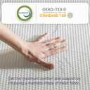 NapQueen 8 Inch Full Size Mattress, Bamboo Charcoal Memory Foam Mattress, Bed in a Box