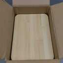 8 Pack Plastic Storage Bins with Bamboo Lids - Stackable Storage Baskets with Handle for Pantry Organizer and Storage, Plastic Containers Bins Lidded Storage Bins for Classroom Office Shelves (Large, White)