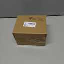 Gingerbread Themed Nativity Scene Gingerbread Christmas Table Decorations Figurines 3.54 x 3.54 x 6.3 Inches Resin Xmas Holy Family Centerpieces Religious Gift for Holiday Party Supplies