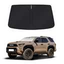Car Sun Shade for 2010-2024 2025 2026 Toyota 4Runner Accessories Windshield Sunshade Cover Front Window Shade Custom Fit 4Runner Sun Visor Protector Foldable Blocks UV Rays