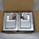 Stainless Steel Door Lock Handle Latch Large 5.5 Inches Paddle Key For Trailer Toolbox RV (4PCS)