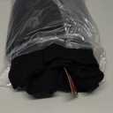 Jouica Women's Sweaters V Neck Pullover Sweater Side Slit Long Sleeve Knit Spring Tops Trendy Outfits for Women 2026 (Medium, Black)