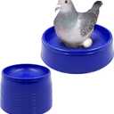 10PCS Pigeon Nest Bowl, Plastic Racing Pigeon Breeding Hatching Nest Box Egg Basin for Quails Doves and Small Birds,Pet Cage Supplies