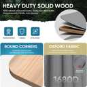 Bunkie Board Queen Size,Bed Boards for Under Mattress - Heavy Duty Reinforced Wood Support Board with Anti-Sag Design, Fits Metal Frames/Platform Beds/Sleeper Sofas