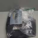 No Hook Shower Curtain with Snap in Liner, Black and White Shower Curtains and Liner Set, Ombre Black Hotel Fabric Bath Curtain for Bathroom, Mesh Top Window Waterproof Washable, 71" x 74"