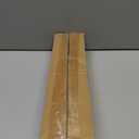 Wooden Curtain Rods for Windows 32-45inches Curtain Rod Diameter 1 Inch, Wood Decorative Treatment Single Window Rods - Square Imitation Wood Grain Finial 1 Pack