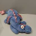 40In 2Lb Weighted Stuffed Animals,Cute Plush Dragon,Weighted Stuff Dinosaur Toy for Kids Adult Gift or Decoration (2lb, Blue)