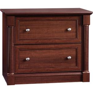 Sauder Palladia File Cabinet with 2 Drawers, Safety Mechanism, Lateral File Cabinet - Select Cherry Finish 22"D x 36.81"W x 29.61"H